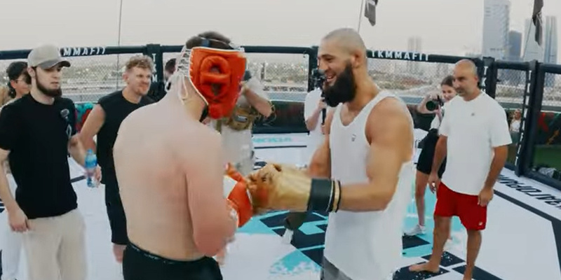 Литвин против бойца ufc
