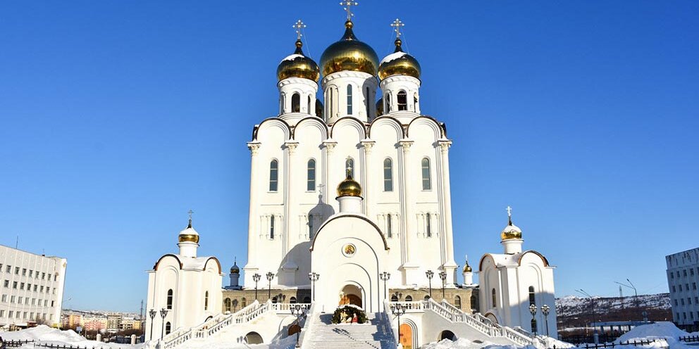 Храм в магадане фото