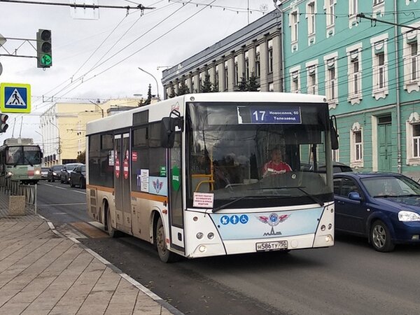 Маршрут № 17. Автобусы Рязани