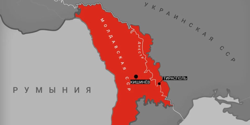 Карта молдовы и приднестровья подробная