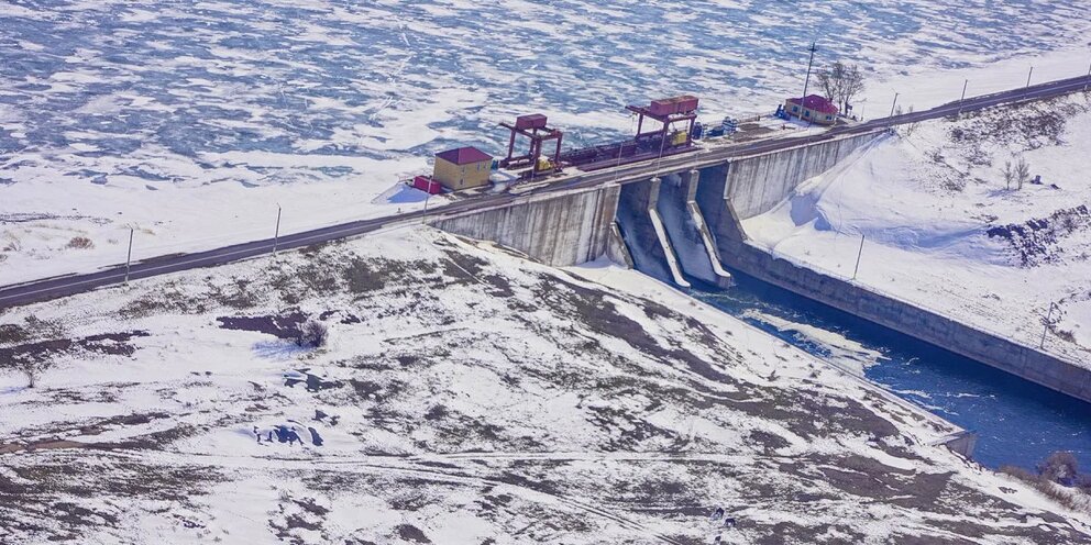 Вячеславское водохранилище на карте