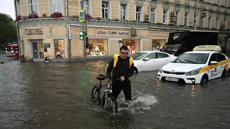 Киев в воде фото