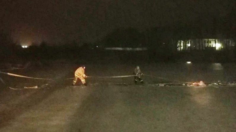 Ока белоомут провалился мужчина