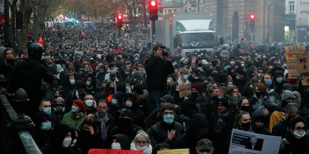 Забастовки во франции