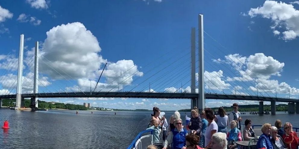 Череповец открытие моста
