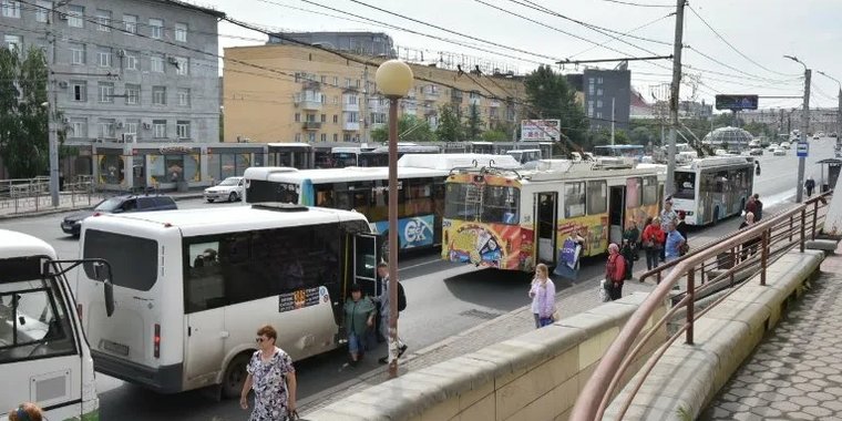 Схема движения автобуса 227