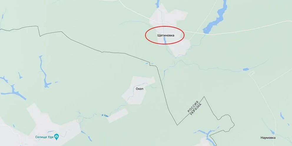 Село щетиновка белгородская область карта