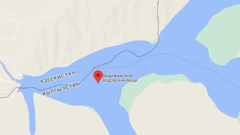 Карта глубин капчагайского водохранилища