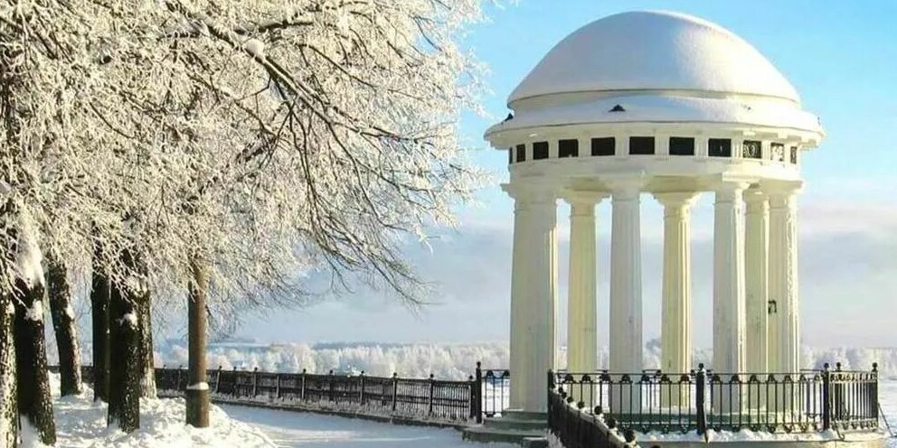 Кострома в феврале. Ярославль зимой.