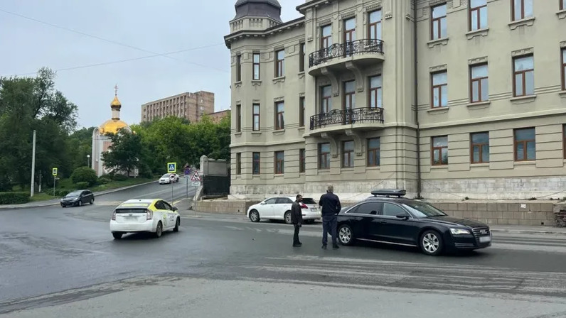 Вице премьер попал в дтп