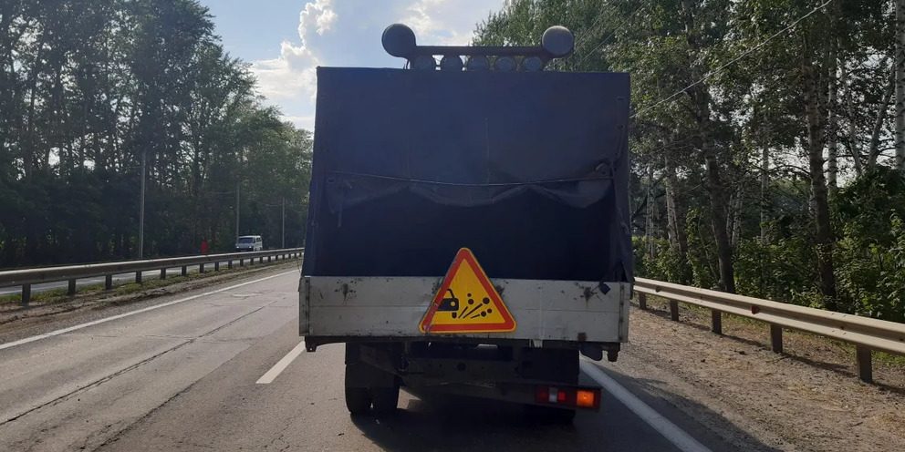 Сломалась газель на трассе