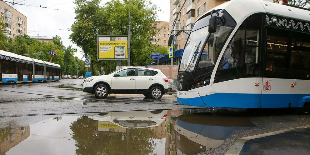 Трамвай а в москве