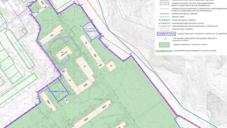 Схема отделений областной больницы