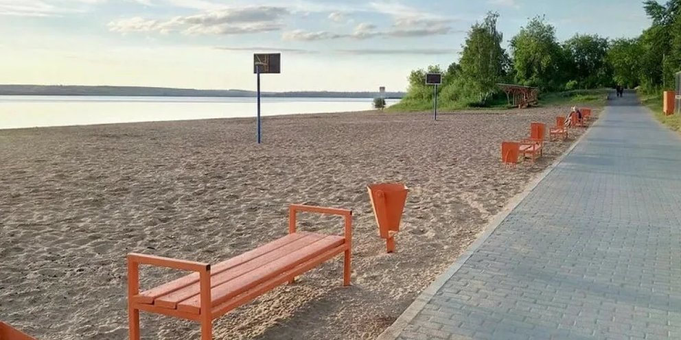 Пляж в перми