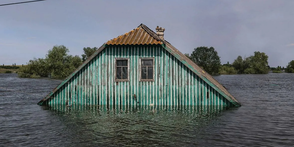 Понижение уровня воды в оке