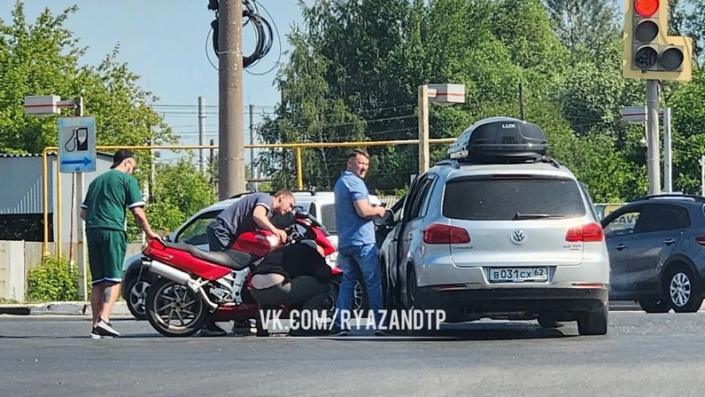 Несовершеннолетний на мотоцикле попал в дтп на мотоцикле