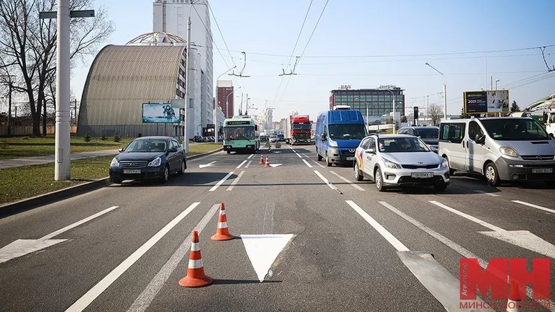 Карта дорожной разметки