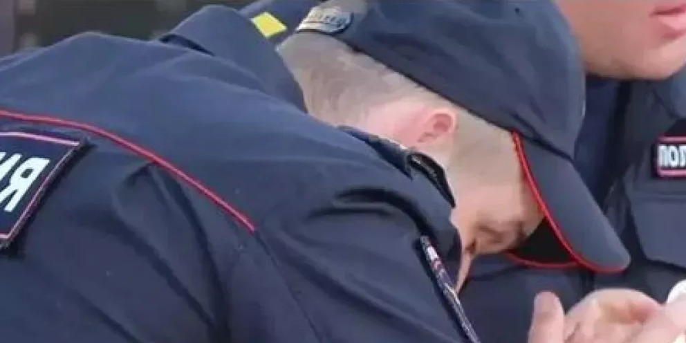 Гаишник получил по морде