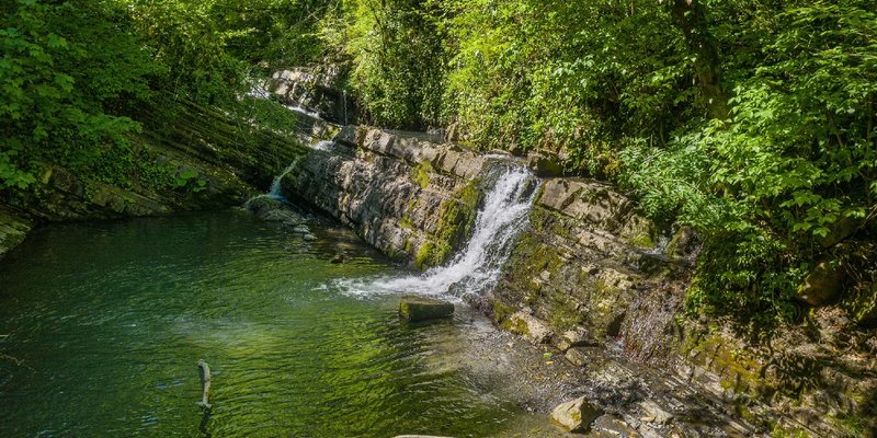 Змейковский водопад сочи фото
