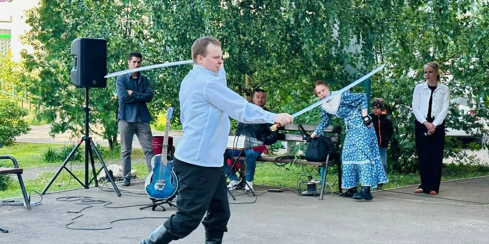 Парк в павловском посаде