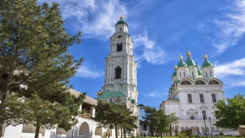 Колокольня Благовещенский монастырь Астрахань