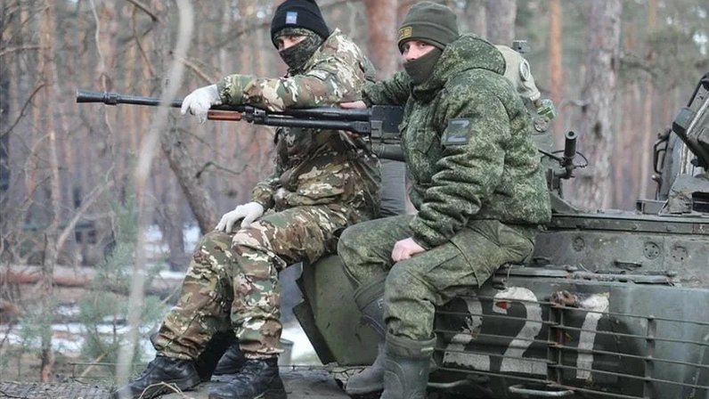 Русский боец всем образец