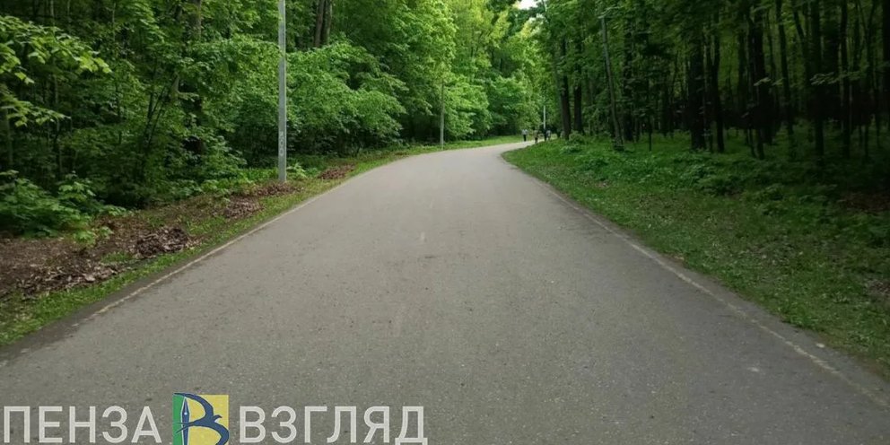 Карта олимпийской аллеи в пензе