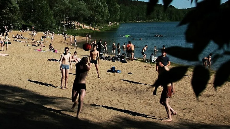 Пляж в казани