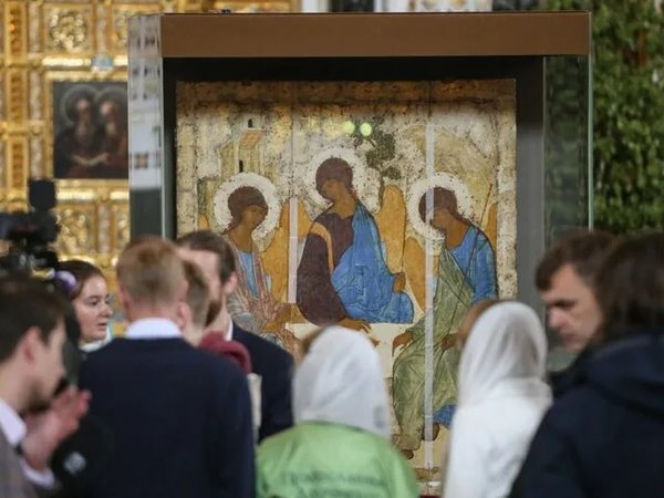 Изображение христа в храме христа спасителя