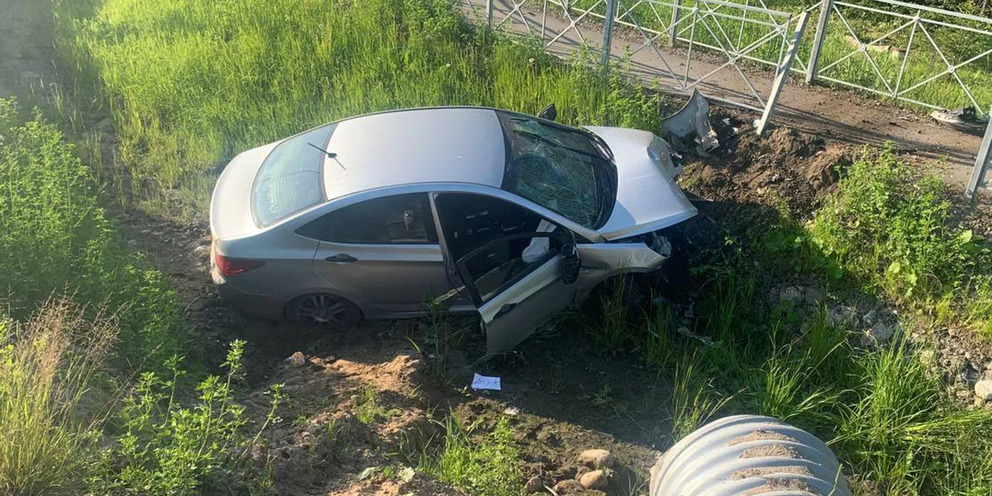 Полицейские попали в дтп