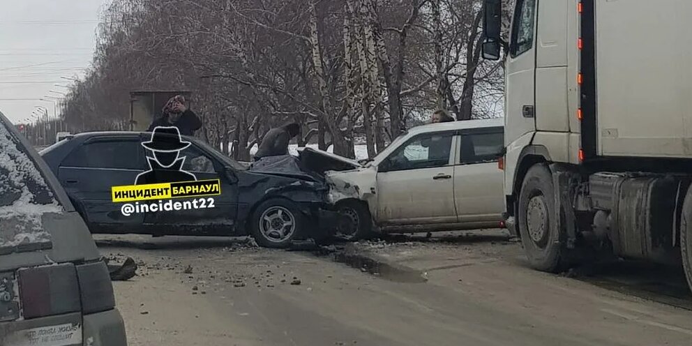 Авария на павловском тракте барнаул сегодня фото