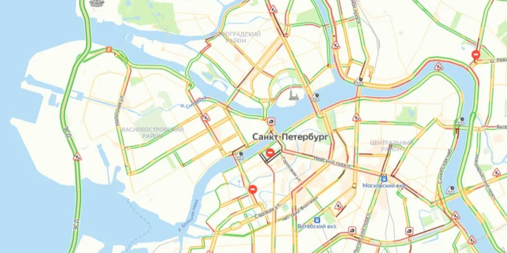 Ремонт дорог в спб карта