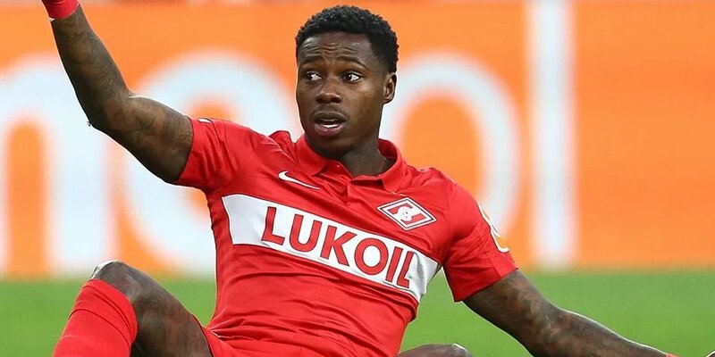 Квинси промес задержан. Нападающий «спартака» квинси промес. Квинси промес футболист. Квинси промес жена. Квинси промес 2023.