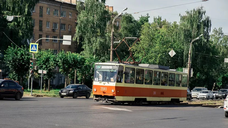 Трамвайное кольцо ижевск