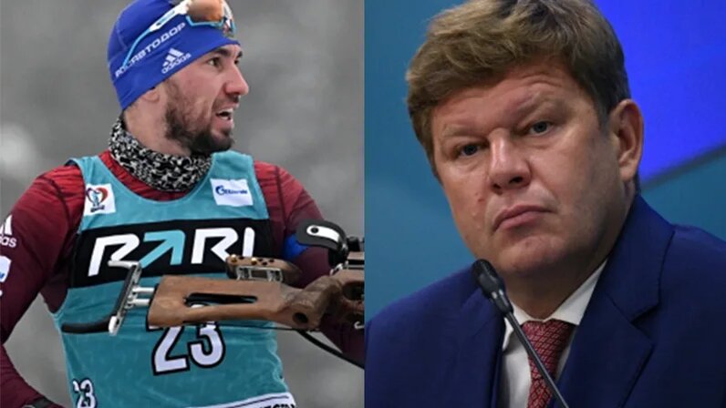 Дмитрий Губерниев биатлон ЧМ церемония