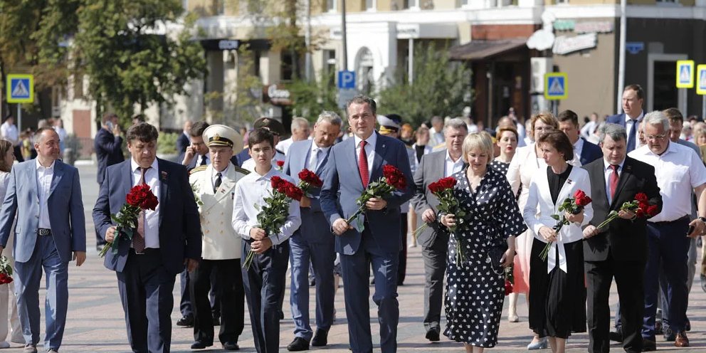 5 августа день освобождения белгорода. Возложение Белгород. 5 Августа день города Белгорода.