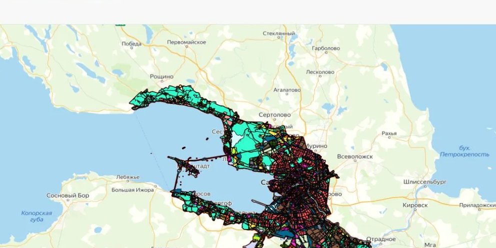 Генеральный план города санкт петербурга
