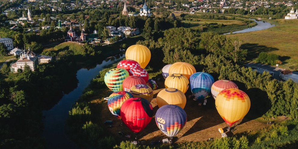 Фестиваль воздушных шаров в переславле фото