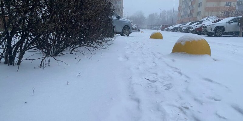 Снегопад продолжение