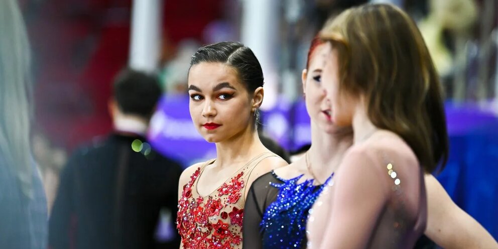 Фигуристка Ксения Гущина выступила с новой короткой программой Дзен