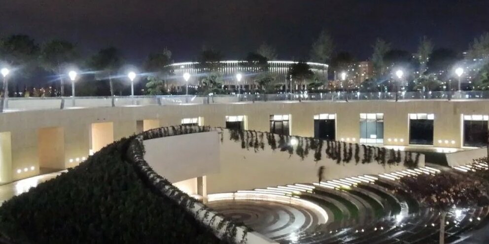 Амфитеатр в парке галицкого