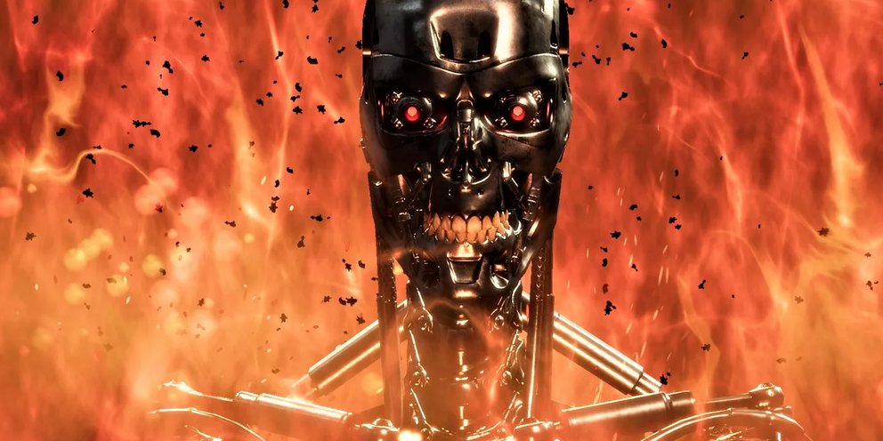 Терминатор да придёт спаситель т 800. Битва роботов концепт. Терминатор горящий череп. Мехварриор арт 4к. Тихоокеанский рубеж.