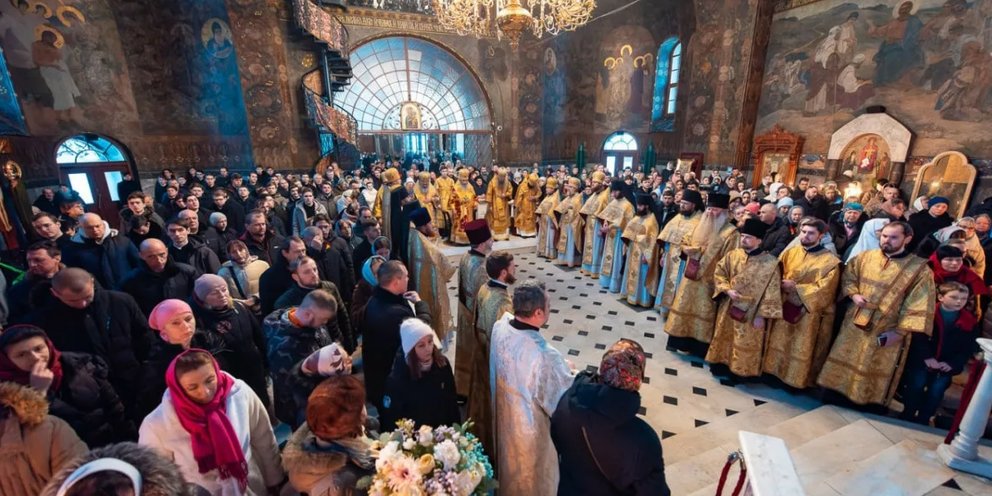 Трапезный храм Киево Печерской Лавры