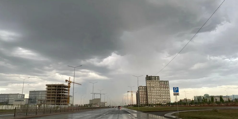 Карта дождя астана