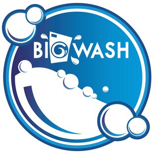 Big wash москва. Логотип сеть прачечных big Wash.