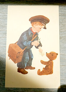 Дети на открытках