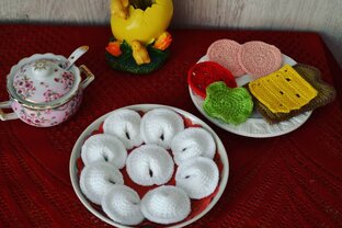 Вязаная еда 🧁🍽🍰