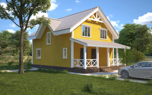 Проекты каркасных домов