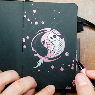 Автор рисует