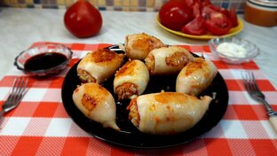 Блюда с Морепродуктами. 